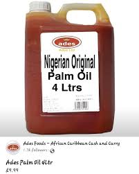 Ades Palm Oil 4Litres 4L - 4 Litres