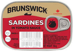 Brunswick Sardines In Tomato Sauce 106G